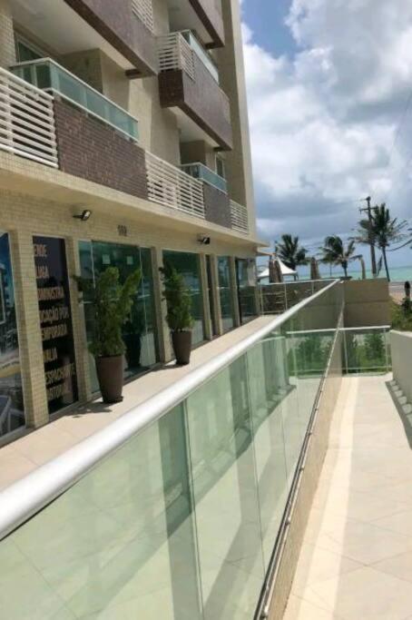 Flat Bello Plaza - Piscina Com Vista Da Orla Cabedelo Eksteriør bilde